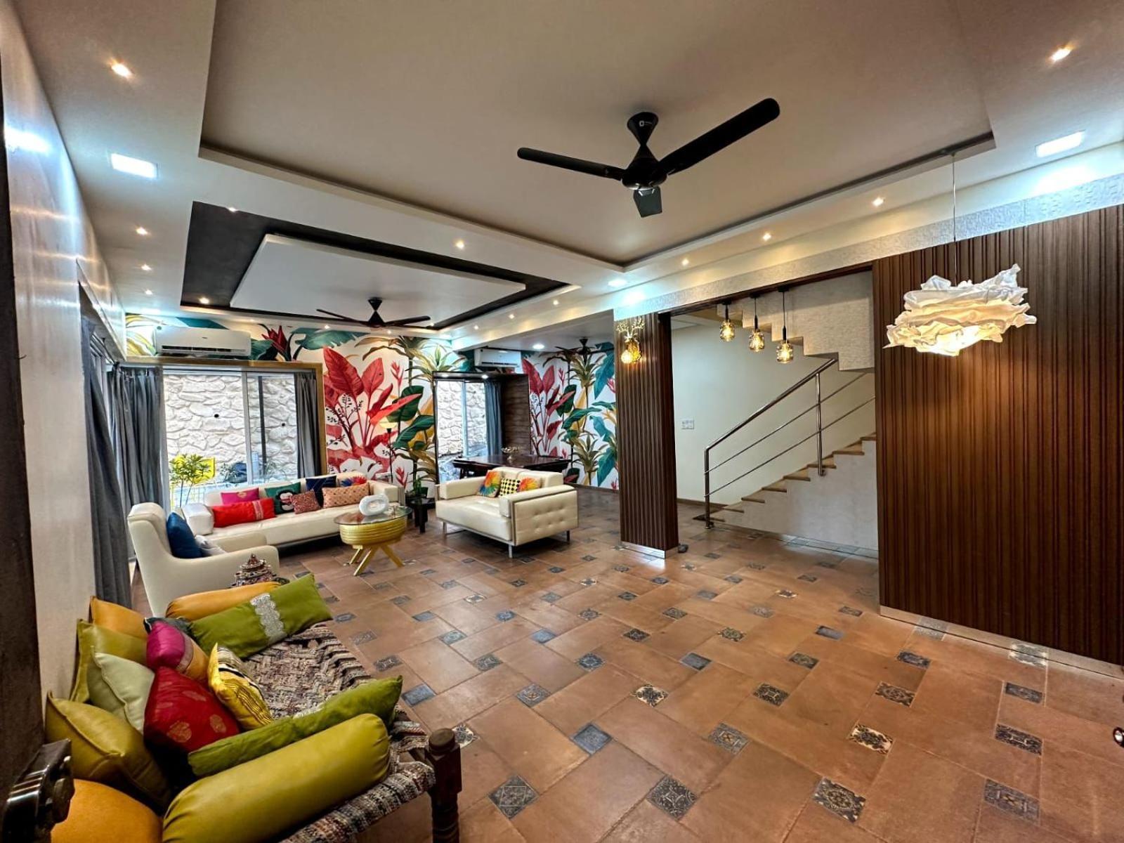 Tropical Villa II 4 Bhk II Lonavala II 1 Mountain View II 2 Private Pool II 3 Big Terrace Exteriör bild